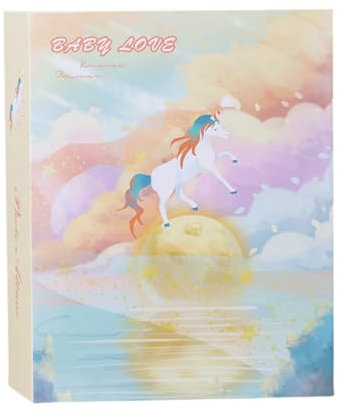 Photo Album 10 x 15 cm / 4 x 6 inch, Slip-in Top Loading Mini Album, Book Holds 100 Vertical 4 x 6 inch Photos