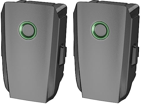 MVMOD Mavic 2 Pro Battery 2 Pack, 3850mAh 15.4V Intelligent Flight Battery for DJI Mavic 2 Pro, 30Mins Max Flight Time Battery for DJI Mavic 2 Zoom Drone (Only for DJI Original Chargers)
