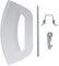 Masterpart Washing Machine White Door Handle Complete Kit To Fit Hotpoint WMBF742, WMBF944 Washing Machines