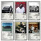 DEJIN Kendrick Lamar (6er-Set) GNX Rapper Albumcover-Poster, Leinwand, Musikposter für Schlafzimmer, Wandkunst, Dekor-Poster und Drucke, 20 x 30 cm, Stil 5