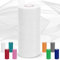 Tulle 30 cm x 92 m, pour décoration de mariage, rouleau de tulle, tissu en organza, tulle au mètre, pour bricolage, artisanat, nœuds, décoration de fête, cadeaux (blanc)