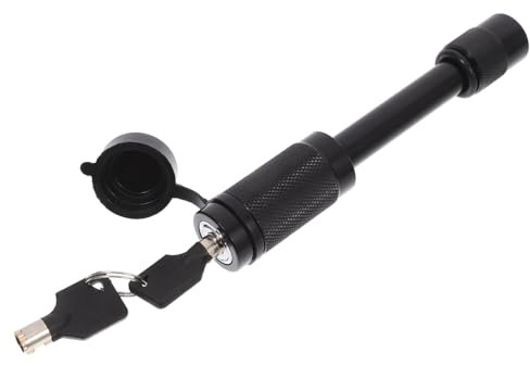 GRIRIW Anhängerkupplungsschloss Mit Schlüsseln Ersatz-Schloss Für Anhängerkupplung Kompatibel Mit Verschiedenen Fahrzeugtypen Und Yachten Robustes Design Installieren Bedienen