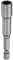 sourcing map Hex Nut Driver Drill Bit 7mm Metric 6-Point Socket 1/4 Hex Shank Magnetic Setter CR-V Steel Bolt Sockets for Power Drills Impact Drivers, 2.56 (65mm) Long