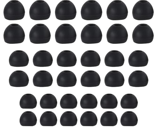 18 Paar Ersatz-Ohrpolster aus Silikon, rutschfeste Ersatz-Ohrpolster für fast alle In-Ear-Kopfhörer, kleine Größe, 3 Größen (S/M/L)