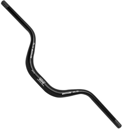 AEYINO Mountainbike fahrrad-Lenker 25,4/31,8 mm – 20/30/50/90/120 mm Rise | MTB-Lenker aus Aluminiumlegierung – 620/580/720/780 mm extra langer Fahrrad-Riser für E-Bikes, Klappräder und Downhill-Rennen