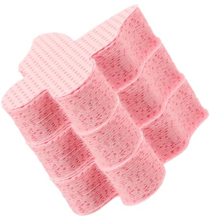 PRETYZOOM 200 Blatt Fusselfreie Nagelreinigungspads Herzform aus Baumwolle Sanft und Strapazierfähig für Nagellackentferner Praktische Reisegröße für Zuhause und Salon