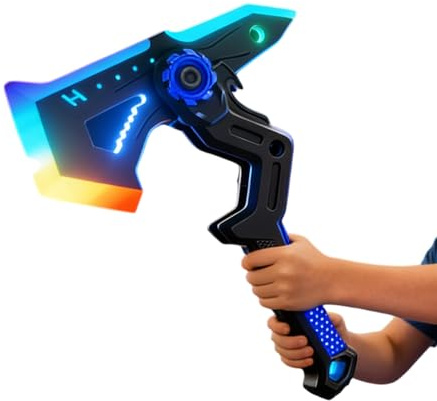 Genérico Accessori per costumi, giocattolo trasformabile con luce RGB, accessori per Halloween e cosplay, per creatori di contenuti, collezionisti, convenzioni di fumetti e costumi e
