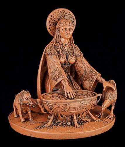 Maxine Miller Cerridwen Figur - Keltische Göttin der Fruchtbarkeit - Wicca Magie Altar Ceridwen