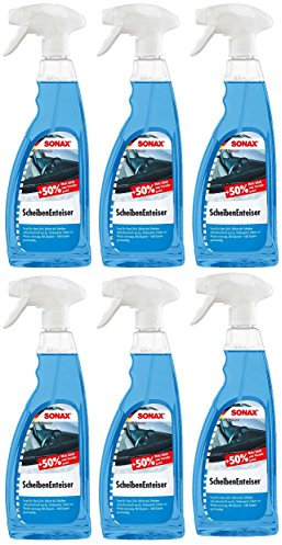 6er Set 750 ml SONAX SCHEIBEN ENTEISER Scheiben Reiniger Frostschutz