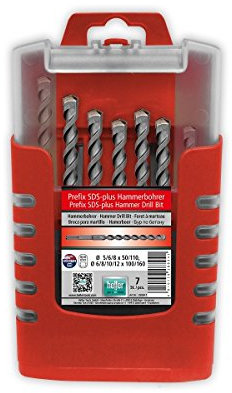 Hammerbohrersatz SDS plus Bohrer 7tlg. 5-12 mm HM Müllner 288941
