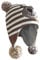 Winter Babymütze Kindermütze Warm Strickmütze Earflap Hut Kappe Cap Cartoon Bommelmütze Beanie Mütze Schlupfmütze für 2-5 Jahre Kinder(52-54CM)…
