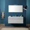 Kiamami Valentina Mobile bagno moderno promenade con lavabo da 120 cm e specchio | Sole