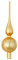Inge-Glas Christbaumspitze Ornament Glas 32cm Ornament Baumspitze Baumschmuck Weihnachtsbaumspitze Baumspitze Geschenk Germany Spitze Farbe: Gold matt