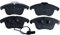 AutoMentum AM24705.2 Bremsbelagsatz 4-teilig für AUDI A4 AVANT (8K5 B8) 2007-2015 Vorderachse und andere Fahrzeuge