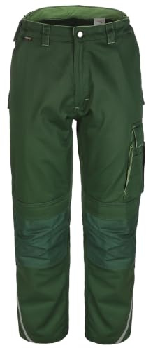 TMG Arbeitshose Herren Finesse mit Kniepolstertaschen - leichte Cargo Bundhose aus robustem Baumwoll-Polyester-Mix mit vielen Taschen - Für Werkstatt & Baustelle