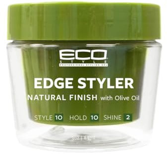 Ecoco Eco Styler Natural Finish Pomade mit Olivenöl Edge Styler Strong Hold 3 oz