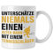 Trendation Tennis Tasse Geschenkidee Tennisspieler Kaffeetasse Mann Tennis Geschenk Spruch