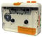 PMSUN Magnétophone à Cassette Portable, Enregistrement de Musique Audio MP3 Via PC,Magnétophone à Cassette avec convertisseur MP3