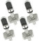 SZCXDKJ 4Pcs Surfboards Fin Screw Stainless Steel Fin Bolt Kit Fin Plate Replacement Accessories for Long Board, Inflatable SUP, Paddle Boards, Silver