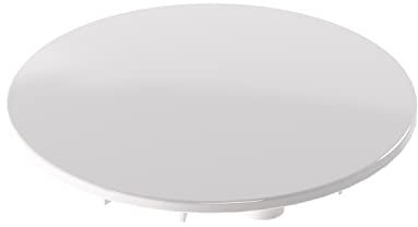 Aquabad Abdeckung für Ablaufgarnitur in Weiß Ø 116 mm