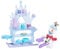 Mattel Disney Die Eiskönigin Olaf-Puppe mit Zubehör, Leckereien-Schlitten mit Olaf-Puppe, Verkaufswagen, Speisen und mehr, inspiriert von Die Eiskönigin: Winterfest“, JBG55