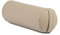 bodhi | Yoga Bolster ECO | 100% Bio-Baumwolle | Yogarolle mit Bio Dinkelfüllung | Waschbar | Yogakissen rund für Restoratives Yoga Übungen | Groß 65 x 20 cm (light taupe)