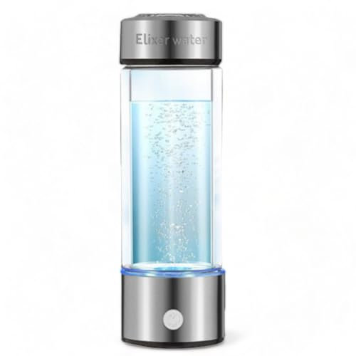 Generador de hidrógeno – H2 Agua – Generador de Agua – 450 ml – Generador de Agua Hidrógeno – Agua Saludable - Botella de agua – Botella de filtro de agua - Superfood – Anti age
