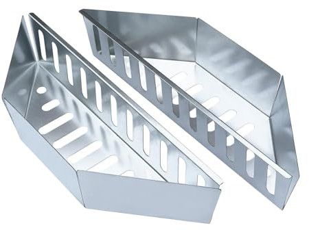 Smileshiney Panier à Charbon de Bois pour Barbecue, Panier à Charbon en Acier Inoxydable | Support en Acier Inoxydable pour Barbecue au Charbon d'extérieur - Support de Panier à Charbon de Bois en