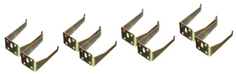 ARTIBETTER 4 Sets Feuerlöscher Haken Haken Feuerlöscher Halterung Feuerlöscher Montagesatz Dekorativer Feuerlöscher Haken Feuerlöscher Montagehalterung Elektrische Kabeltrommel Eisen