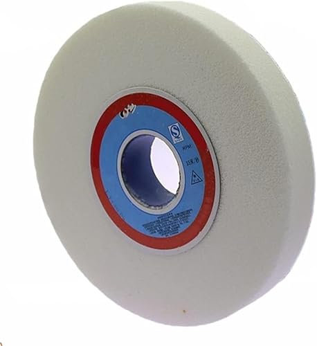 Mola da banco, Mola da banco da 5, diametro esterno: 125 mm, diametro foro: 12,7 mm, spessore: 16 mm for applicazioni quali acciaio o metalli(80grit)