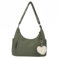 Mervokl Corduroy Tote Bag Women with Zipper Large Capacity Handbag with Adjustable Shoulder Strap Casual Crossbody Bag Ladies Cord Hobo Bag for Shopping School Work Travel University