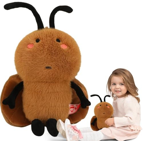 Genérico Gefüllte Kakerlake Plüschtiere, niedliches Plüschtier für Kinder, Raumdekoration, entzückendes Plüschspielzeug für Kinder und Erwachsene