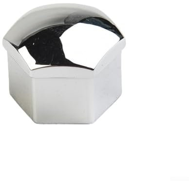 Migliora l'aspetto del veicolo, confezione da 20 pezzi di dadi e bulloni cromati per ruote di qualsiasi auto