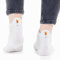 NIEEKRUN 2er Pack Aperol Spritz Sneaker Socken – Atmungsaktive Sportsocken, Cocktail-Design für Damen und Herren