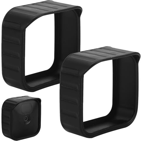 Lot de 2 housses de protection anti-pluie pour appareil photo - Résistante aux intempéries - Protection optimale contre l'humidité et les rayons du soleil - Montage facile - Durable et robuste