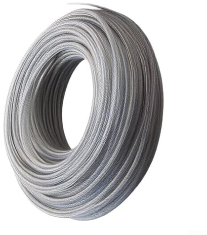 Hilo de acero para desbrozadora de 2,0 mm, 15 m, para desbrozadora, hilo de acero para jardineros profesionales (15 m)
