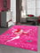 Kinderteppich Spielteppich Kinderzimmer Teppich Zauberfee mit Schmetterlinge Pink Creme Rot Türkis Größe 200 x 290 cm