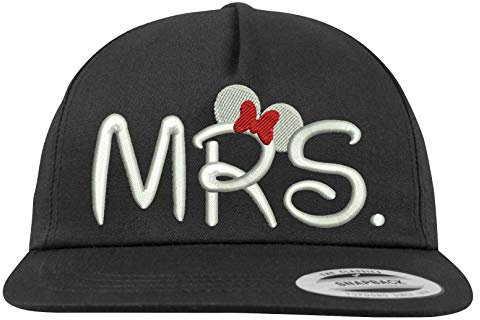 Youth Designz Baseball Kappe Snapback Cap Modell MRS. - Schwarz