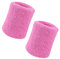Schweißbänder, Sport Wristbands Gelenkband 2 Pack, 4 Zoll Sport Schweißband Armband Weiche verdickte Baumwolle, für Tennis Gymnastik Fußball Basketball, Laufen Athletic Sports-Pulver