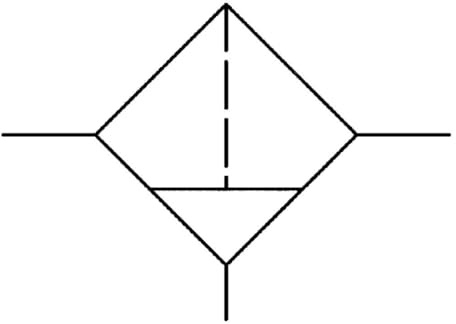 RIEGLER 178459-GAF 32 Filter »GA«, PC-Beh., Schutzkorb, 5 µm, BG 400, G 3/8, Ablass: HA, 1Stk