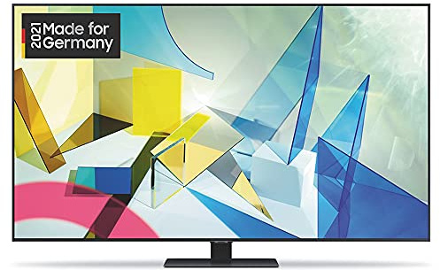 Samsung QLED 4K Q80T 138 cm (55 Zoll) (Quantum Prozessor 4K, Direct Full Array, Quantum HDR 1500) [Modelljahr 2020]