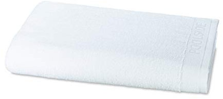 MÖVE Poolside Duschtuch 67 x 140 cm, Handtuch - Made in Germany, 100% Baumwolle, Snow (Weiß)