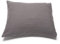 LinenMe Kissenbezug 80x80 Leinen - Luxuriöse Kopfkissenbezug 100% Leinen - Gewaschene Leinen Bettwäsche Antiallergische - Pillow Case - Graphite