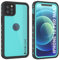 PunkCase Designed for iPhone 12 Pro Max Waterproof Case [StudStar Series] [Slim Fit] [IP68 Certified] [Dirtproof] [Snowproof] 360 Full Body Armor Cover For iPhone 12 Pro Max (6.7) (2020) [Teal]