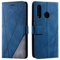SONWO Case for Huawei P30 Lite Case, Premium Leather Flip Wallet Case Magnetic Closure Card Slots Kickstand Phone Case for Huawei P30 Lite, Blue