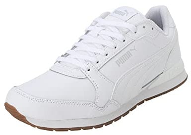 PUMA Unisex St Runner V3 L Sneaker, White White Gum, 42 EU