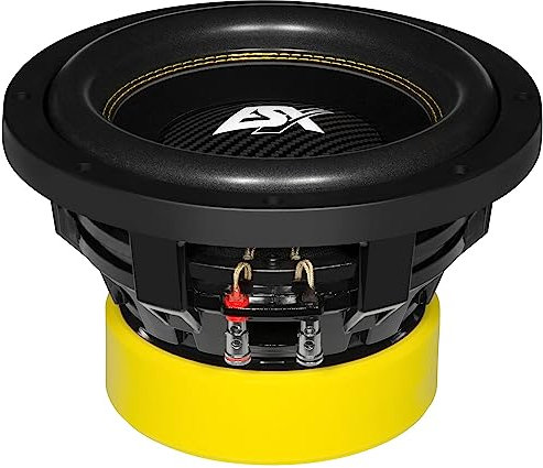 ESX QXE10D2 - Subwoofer compatto, 25 cm (10), 600/1200 Watt RMS/max