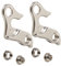 2 Sets Alloy Bike Rear Derailleur Hanger Transmission Tail Hook for Cycle Bicycle MTB Road Bike