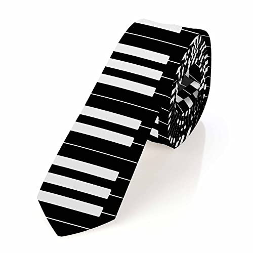 Ahdyr Keyboard Piano Men's Tie for Mens Teens Business Work Casual Wedding Party