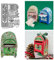 Sredwtk Briefkasten Stanzschablonen Weihnachten Schachtel Stanzschablonen Boxen Metall Prägeschablonen Stanzformen Schablonen für DIY 3D Hochzeitgeschenkbox Kuchenbox Keksbox Süßigkeitenbox